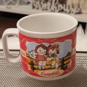 Vintage Campbells Kids Soup Mug Spring Summer 1998 Campbells Collectible